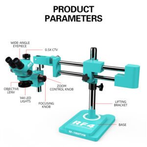 Microscopio Trinocular RF4 RF7050TVW «incluye Barlow 0,7x»