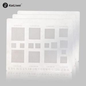 Multi Function BGA Stencil 0.3/0.35/0.4/0.5/Parallel/45 Degree Hole Universal Solder Template BGA Reballing Stencil