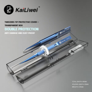 Pinza Brusela KaiLiwei KW-15A curva titanio