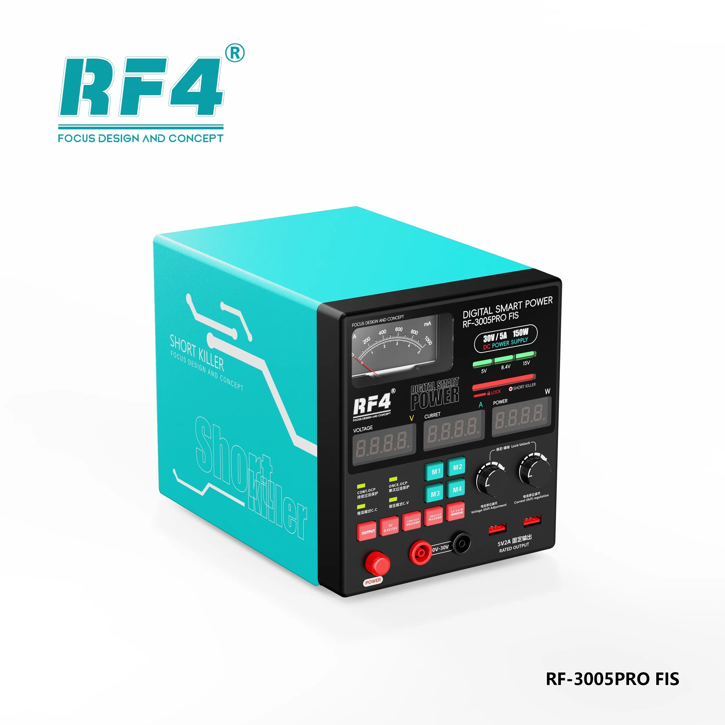 Fuente Alimentacion RF4 RF-3005PRO FIS 30V / 5A