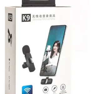 Micrófono Inalámbrico Corbatero K9 Celular Ficha Usb C