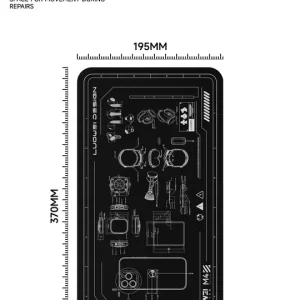 Manta Antiestatica LuoWei 37×20 M4