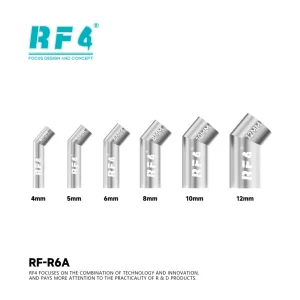 Kit Boquillas curvas RF-R6A 6pc.