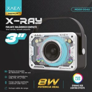 PARLANTE 3” MODX-004U – XAEA – BLANCO
